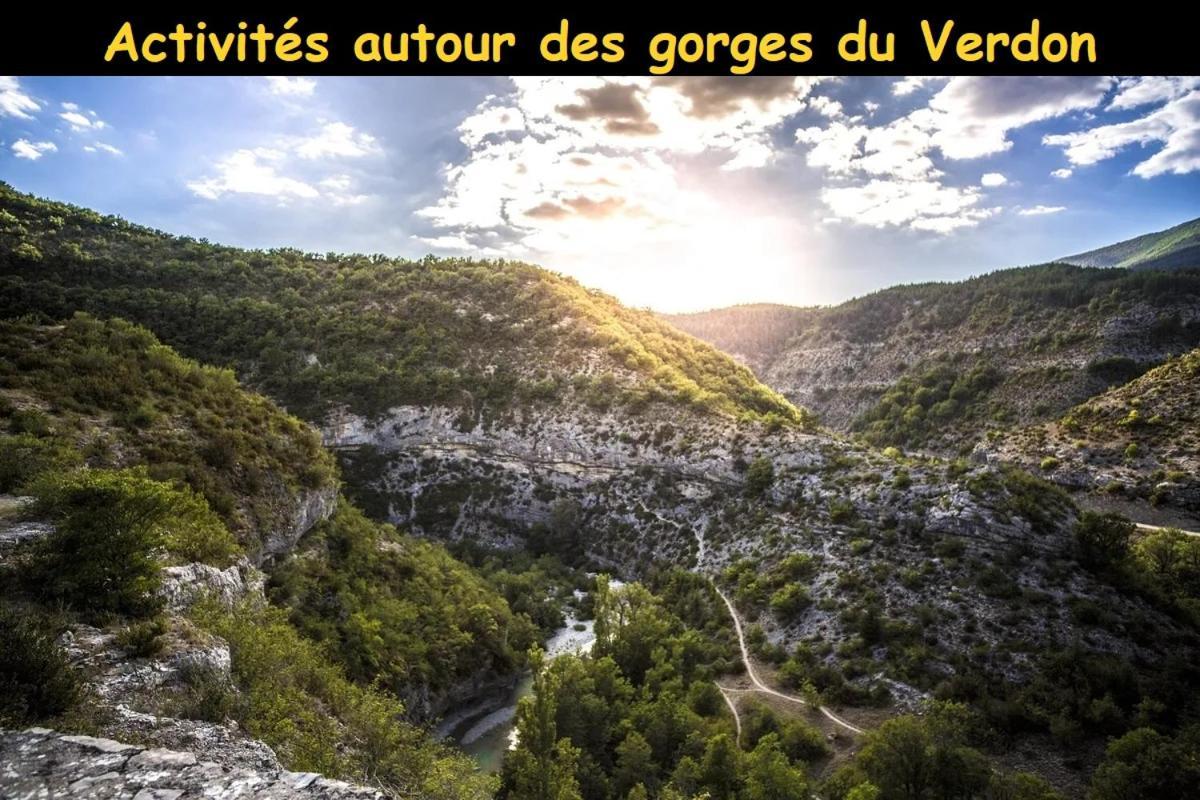 Gite Avec Terrasse Privee Proche Des Gorges Du Verdon Allemagne-en-Provence Exteriér fotografie